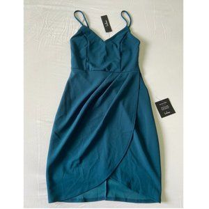 Lulu's - Forever Your Girl Teal Blue Bodycon Dress